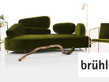 Brühl Sofa Mosspink Moos-grün