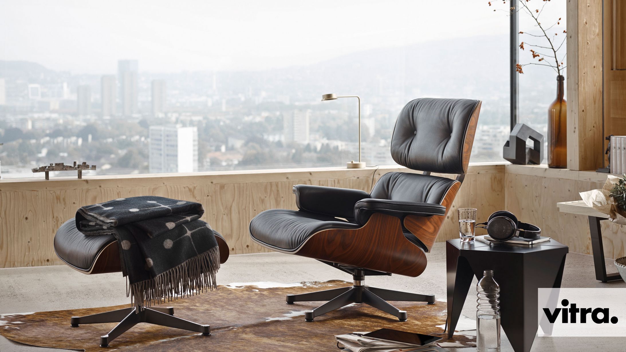 VITRA Eames Lounge Chair und Ottoman