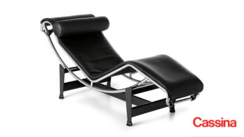 Cassina LC4 Relaxliege schwarz