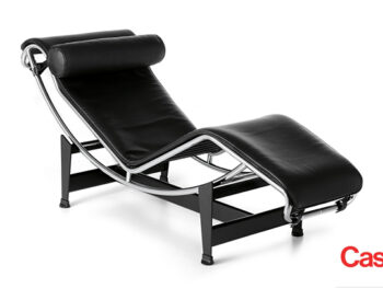 Cassina LC4 Relaxliege schwarz