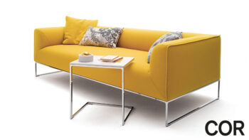 COR Sofa Mell Lounge gelb