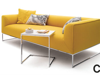 COR Sofa Mell Lounge gelb