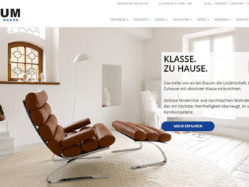 Möbel Braum Website