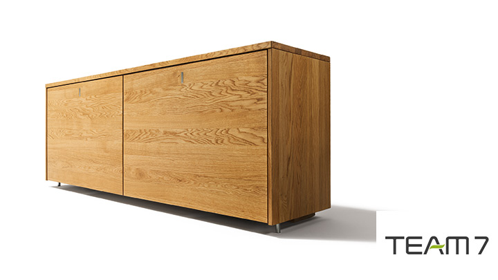 Cubus Sideboard, Eiche massiv