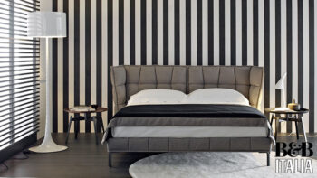B&B Italia Bett Husk von vorne