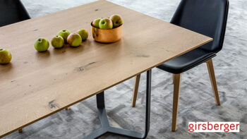 Girsberger Tisch yoho Tischplatte Detail