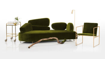 Brühl Sofa Mosspink grün