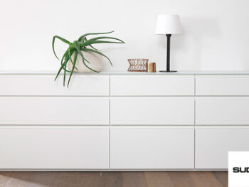 Sudbrock cubo Sideboard stehend weiß