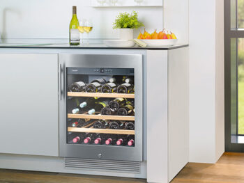 Liebherr Weinkühlschrank silber