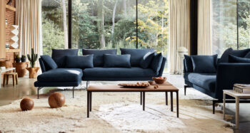Vitra Sofa Suita dunkelblau