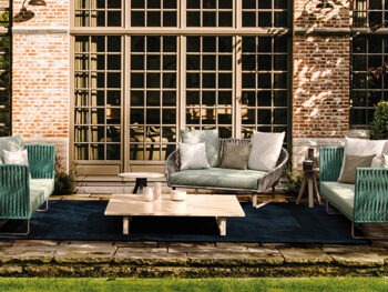 Kettal Sofa Lounge Bitta im Garten