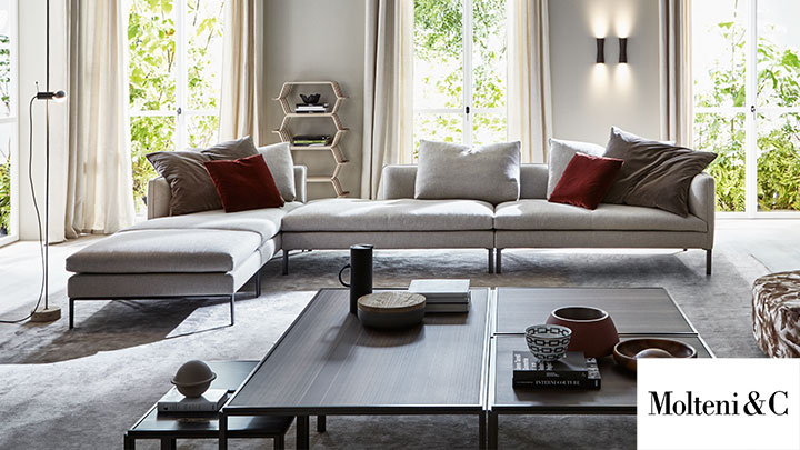 Molteni & C - Polstergruppe Sofa Paul