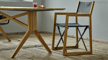 Weishäupl Loft Essgruppe Tisch und Stühle