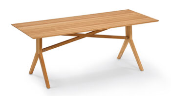 Weishäupl Loft Tisch aus Teakholz