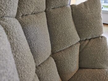 B&B Italia Sessel Husk Stoffbezug grau
