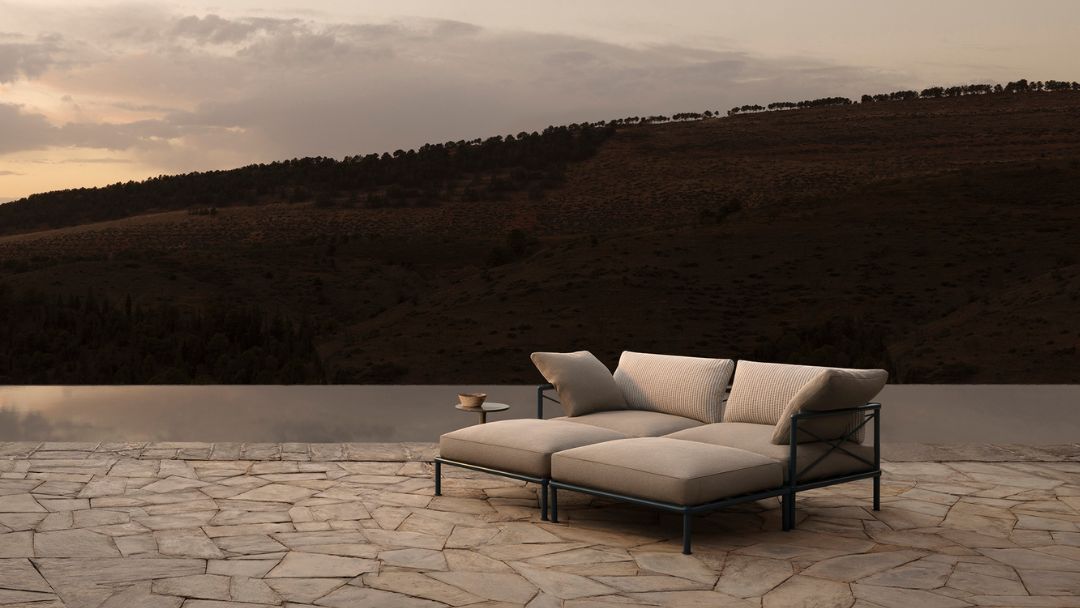 bb italia Nooch Sofa Couch Outdoor Möbel aus Italien Outdoorliving Design Furniture