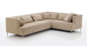 Brühl Ecksofa Aoyama Stoff braun
