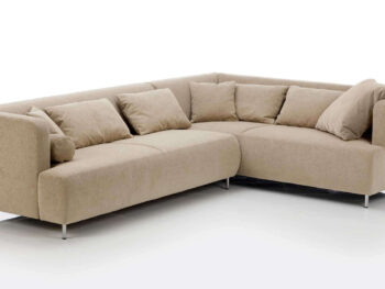 Brühl Ecksofa Aoyama Stoff braun