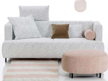 Brühl Sofa Aoyama Stoff hell