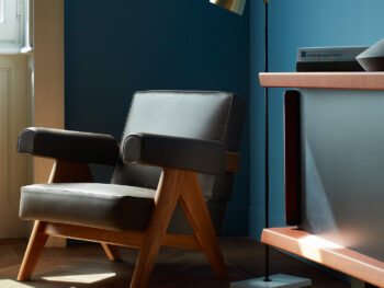 Cassina Capitol Complex Armchair grün holz