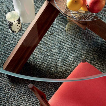 Cassina La Rotonda Glastisch