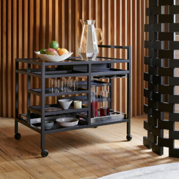 Cassina Serving Servierwagen Cart Holz braun