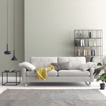 COR Conseta Sofa Couch Stoff weiss