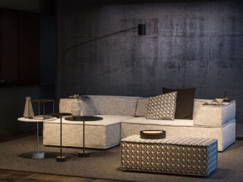 Trio-Sofa von COR beige meliert