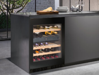 Liebherr Weinkühlschrank schwarz
