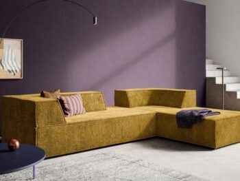 COR Trio Sofa Couch gelb