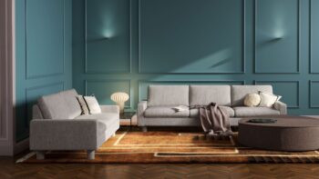 COR Conseta Sofa Couch grau groß