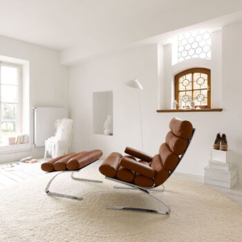 COR Sinus Sessel Leder braun