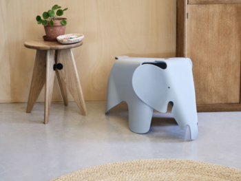 Vitra Eames Elephant Hocker Eisgrau