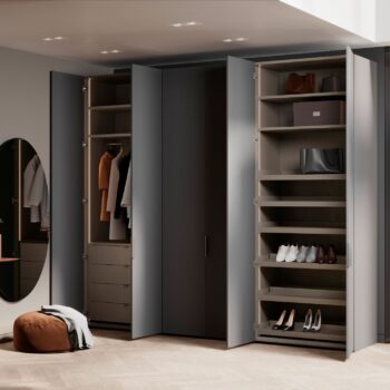 Interluebke Intaro Kleiderschrank Schrank grau