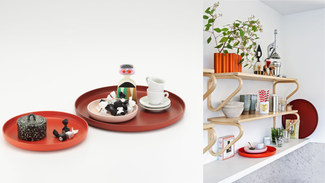 Vitra Trays Accessoires Rot Red