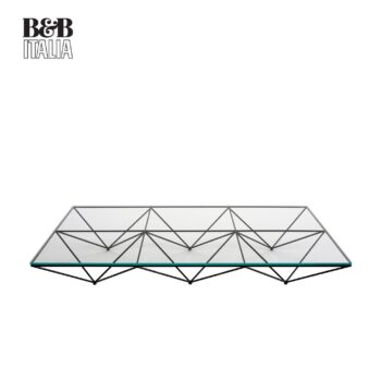 B&B Italia Couchtisch Alanda '18 transparent glass