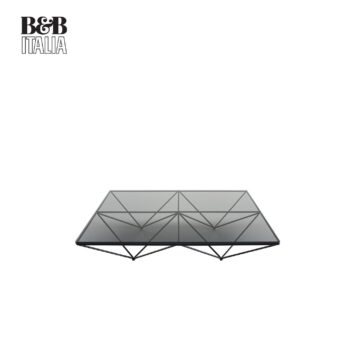 B&B Italia Couchtisch Alanda '18 dark glass