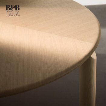 B&B Italia Esstisch Isos Holz rund