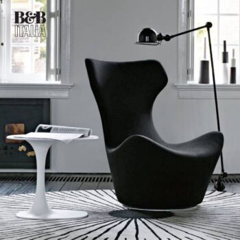 B&B Italia Sessel Grande Papilio schwarz