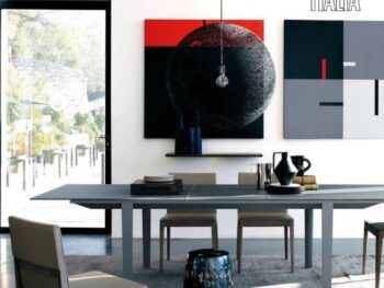 B&B Italia Stuhl El am Esstisch