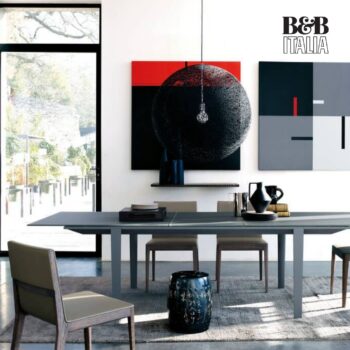 B&B Italia Stuhl El am Esstisch