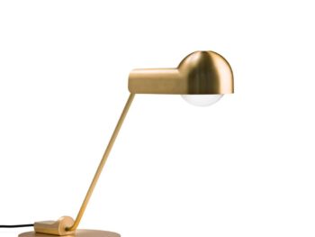 Cassina Domo Tischlampe messing