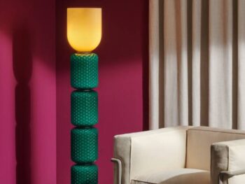 Cassina Stehlampe Ficupala grün