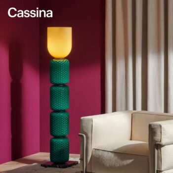 Cassina Stehlampe Ficupala grün