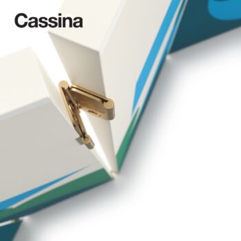 Cassina Paravento Balla Paravent Raumteiler Detail Scharnier
