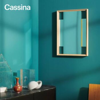 Cassina Spiegel Deadline Rahmen Holz