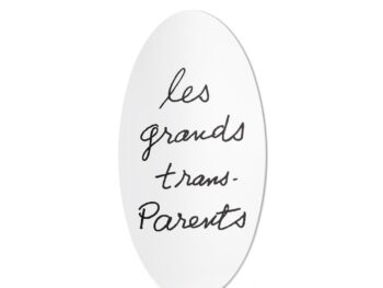 Cassina Les Grands Trans-Parents Spiegel freigestellt