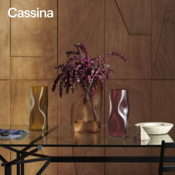 Cassina Coral Vase mit Deko