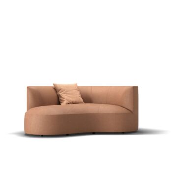 COR Sofa Siwa braun einteilig freigestellt