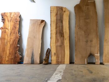 Form Exclusiv Monolith Tischplatten vor Verarbeitung